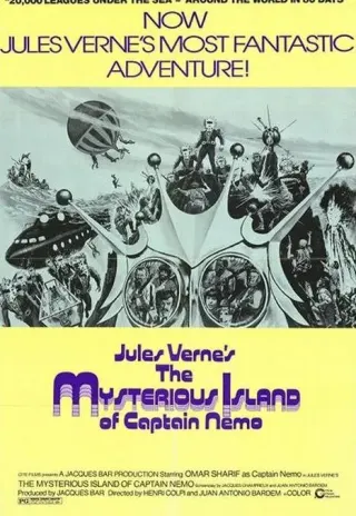 Plakat: La isla misteriosa