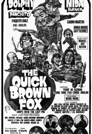 Plakat: The Quick Brown Fox