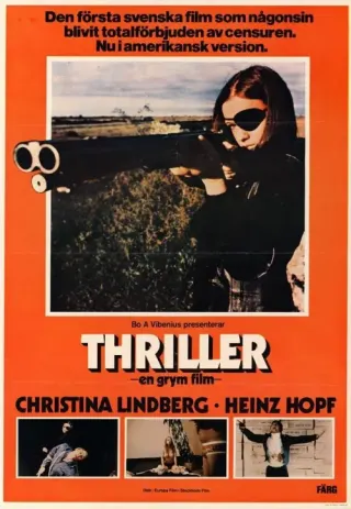 Plakat: Thriller - En grym film