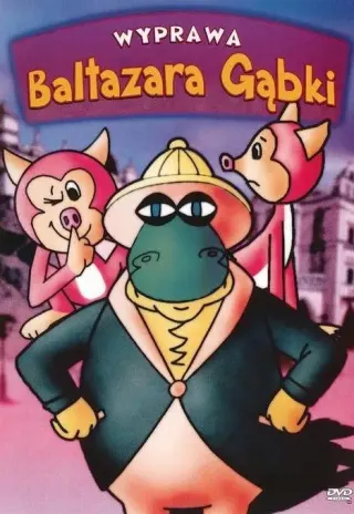 Plakat: Wyprawa Profesora Gąbki