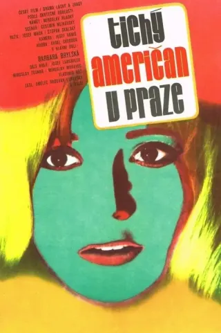 Plakat: Tichý Američan v Praze