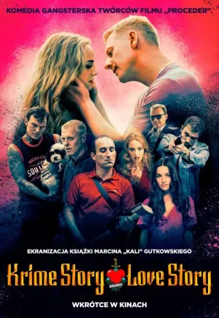 Plakat: Krime Story. Love Story