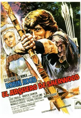 Plakat: L'arciere di Sherwood