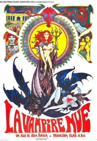 Plakat: La vampire nue