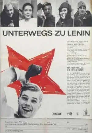 Plakat: Unterwegs zu Lenin