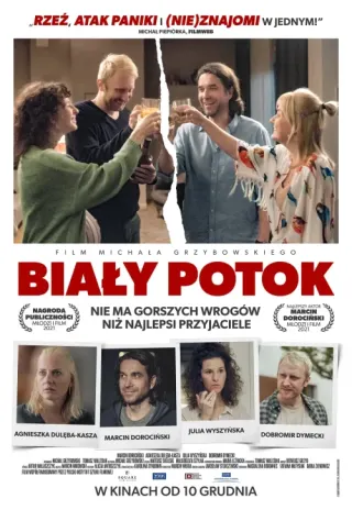Plakat: Biały potok