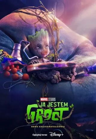 Plakat: Ja jestem Groot
