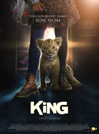 Plakat: King: Mój przyjaciel lew