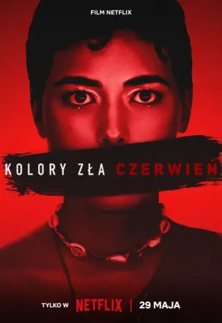 Plakat: Kolory zła. Czerwień