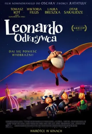 Plakat: Leonardo Odkrywca