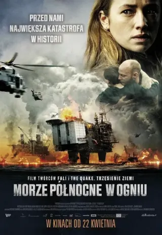 Plakat: Morze Północne w ogniu
