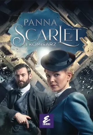 Plakat: Panna Scarlet i komisarz