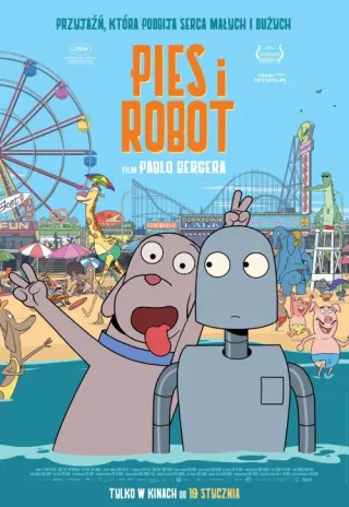 Plakat: Pies i Robot