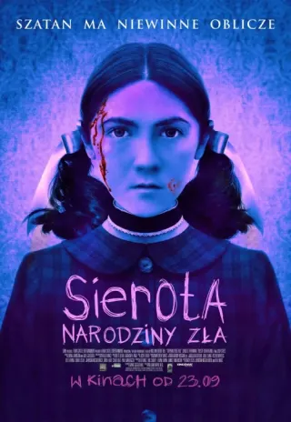 Plakat: Sierota. Narodziny zła
