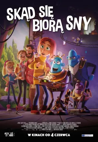 Plakat: Skąd się biorą sny