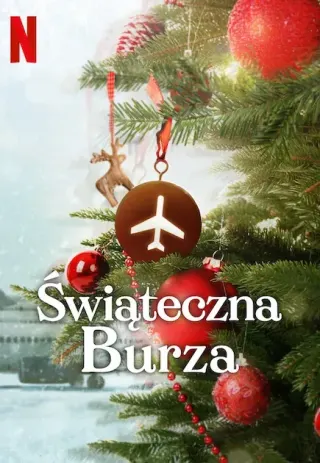 Plakat: Świąteczna burza