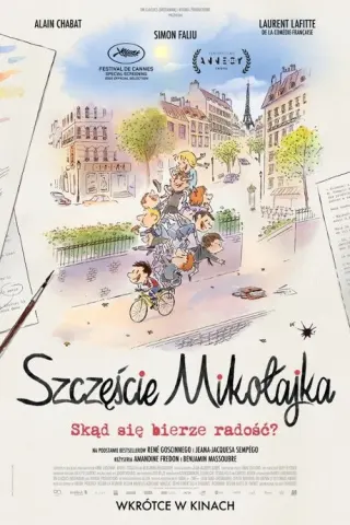 Plakat: Szczęście Mikołajka