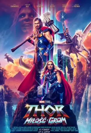 Plakat: Thor: Miłość i grom