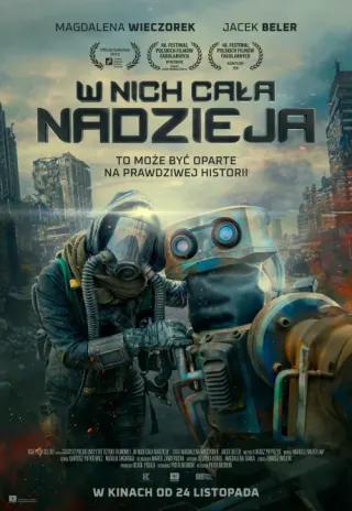 Plakat: W nich cała nadzieja