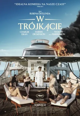 Plakat: W trójkącie