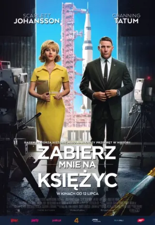 Plakat: Zabierz mnie na Księżyc
