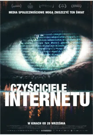 Plakat: Czyściciele internetu