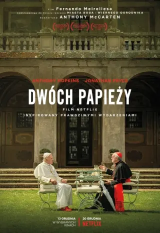 Plakat: Dwóch papieży