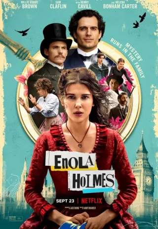 Plakat: Enola Holmes