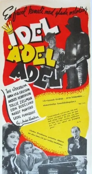 Plakat: Idel ädel adel