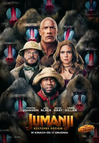 Plakat: Jumanji: Następny poziom