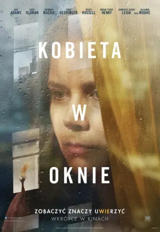 Plakat: Kobieta w oknie