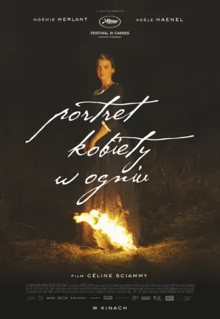 Plakat: Portret kobiety w ogniu