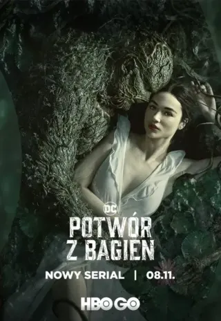 Plakat: Potwór z bagien