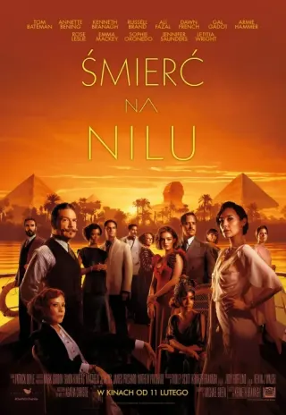 Plakat: Śmierć na Nilu