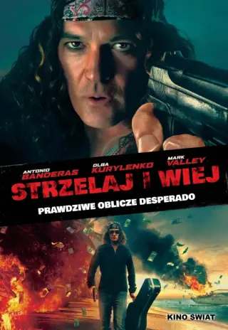 Plakat: Strzelaj i wiej