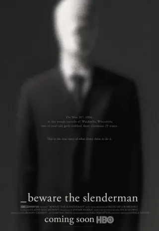 Plakat: Strzeż się Slendermana