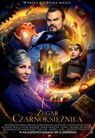 Plakat: Zegar czarnoksieznika