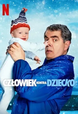 Plakat filmu Człowiek kontra dziecko