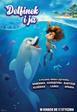 Plakat: Delfinek i Ja