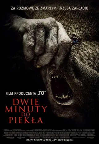 Plakat: Dwie minuty do piekła