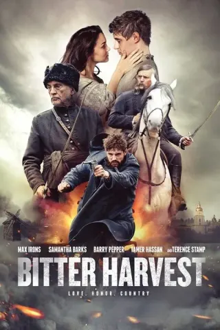 Plakat: Gorzkie żniwa