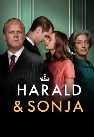 Plakat: Harald og Sonja