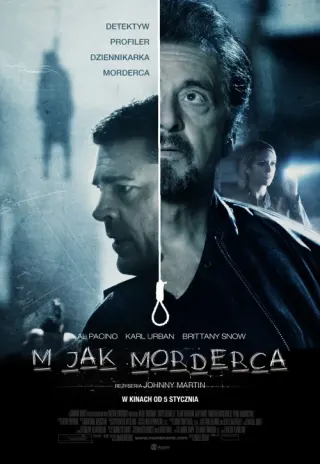 Plakat: M jak morderca