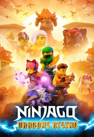 Plakat: Ninjago: Powstanie Smoków