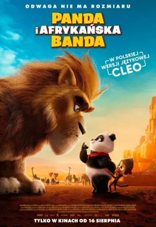 Plakat: Panda i afrykańska banda