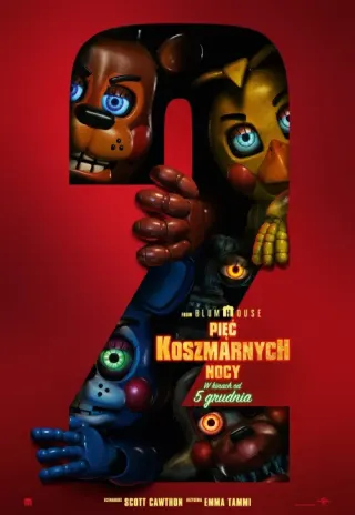 Plakat: Pięć koszmarnych nocy 2