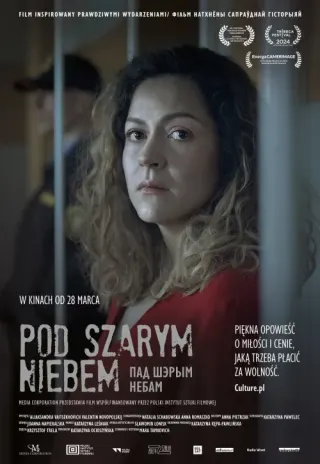Plakat: Pod szarym niebem