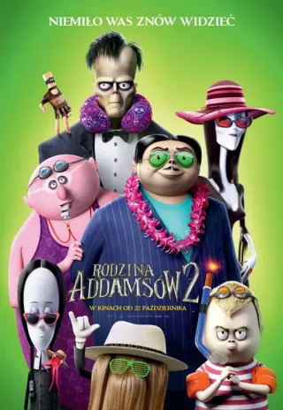 Plakat: Rodzina Addamsów 2