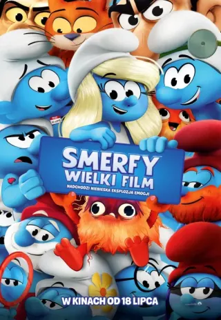 Plakat: Smerfy: Wielki film