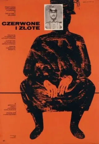 Plakat: Czerwone i złote